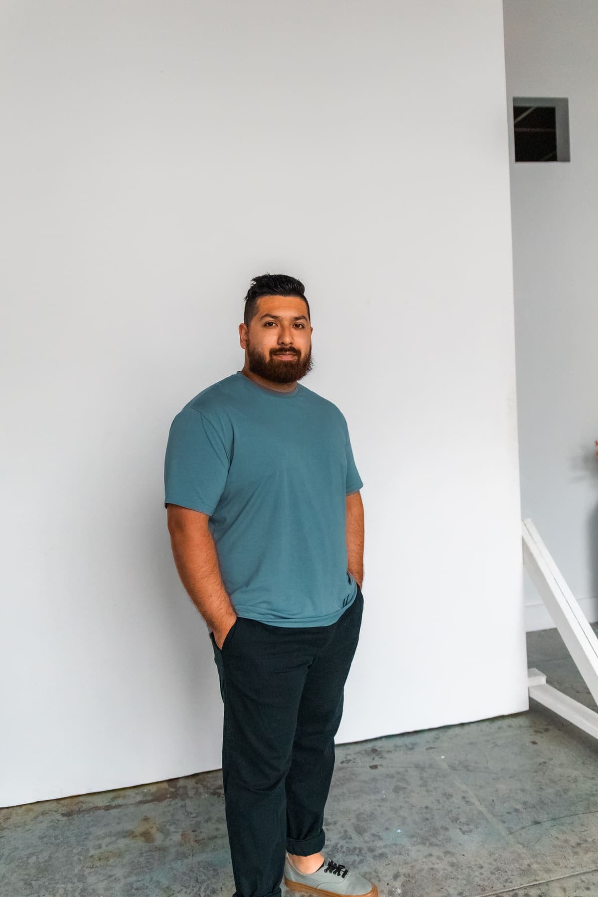 Portrait of Jimmy Jaime, owner of Juke Media