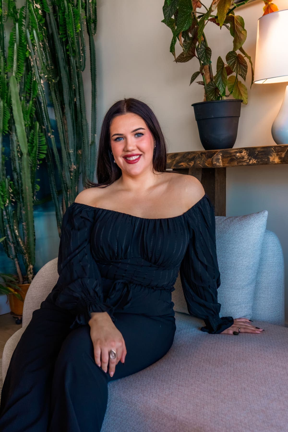 A business owner photographed for their brand by Juke Media